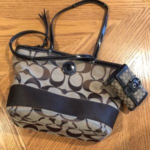 coach purse and wallet
